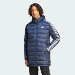 Adidas Essentials 3-Stripes Light Down Hooded -Adidas 317451313720 01