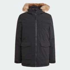 Adidas Hooded Fur Parka -Adidas 317451367780 05