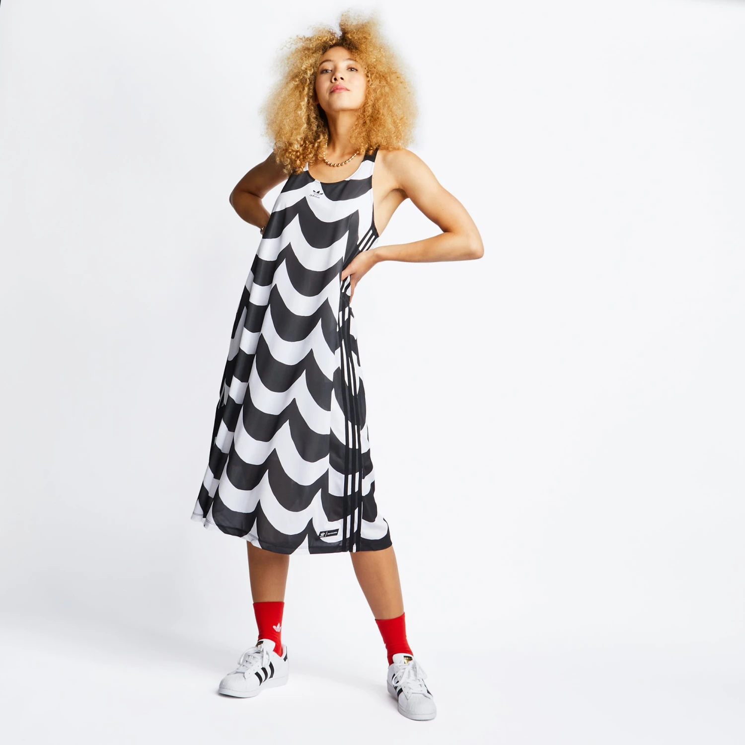 Adidas Marimekko Midi Tank Dress 8 Adidas Marimekko Midi Tank Dress – Image 6