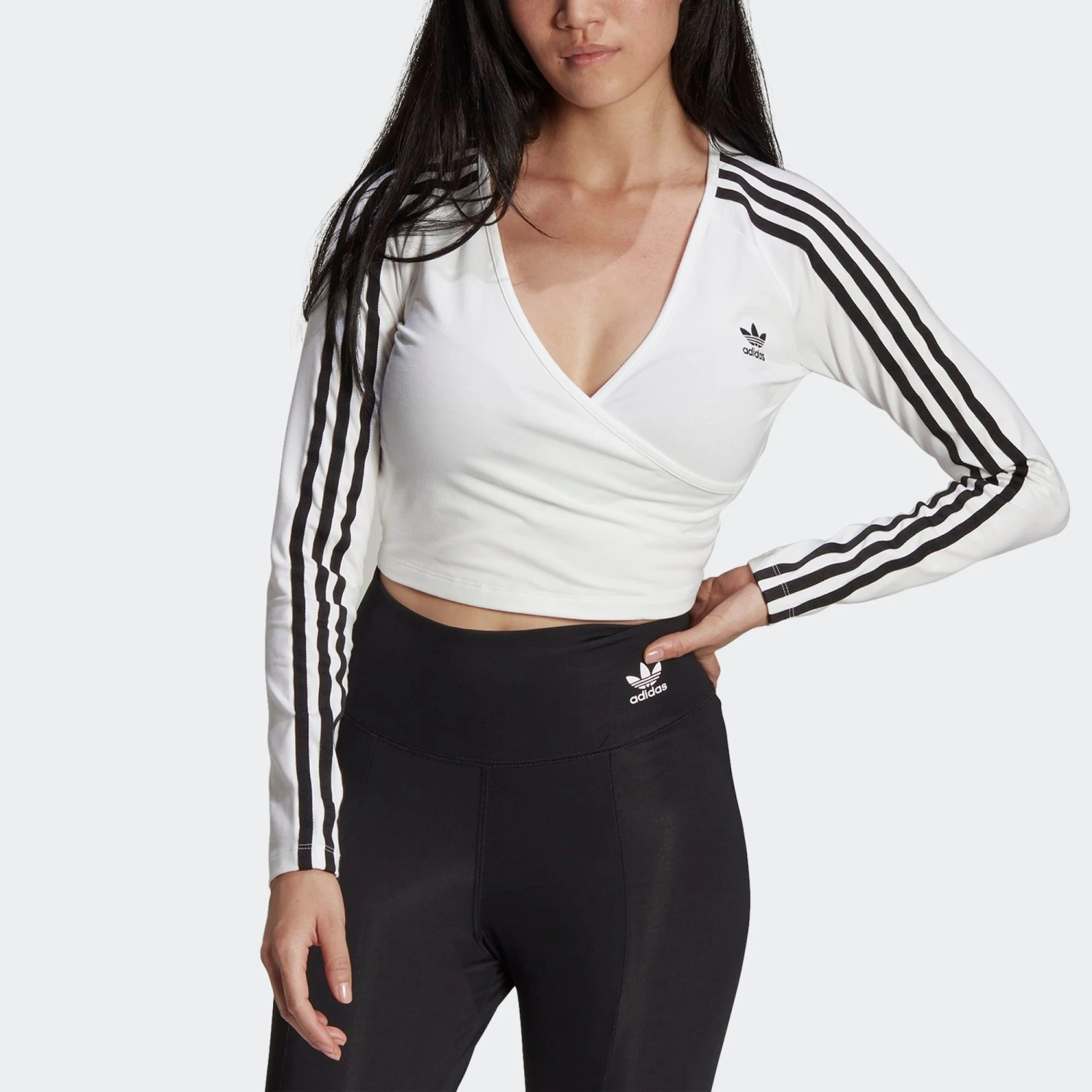 Adidas Adicolor Classics Cropped Long-sleeve Top 7 Adidas Adicolor Classics Cropped Long-sleeve Top – Image 5