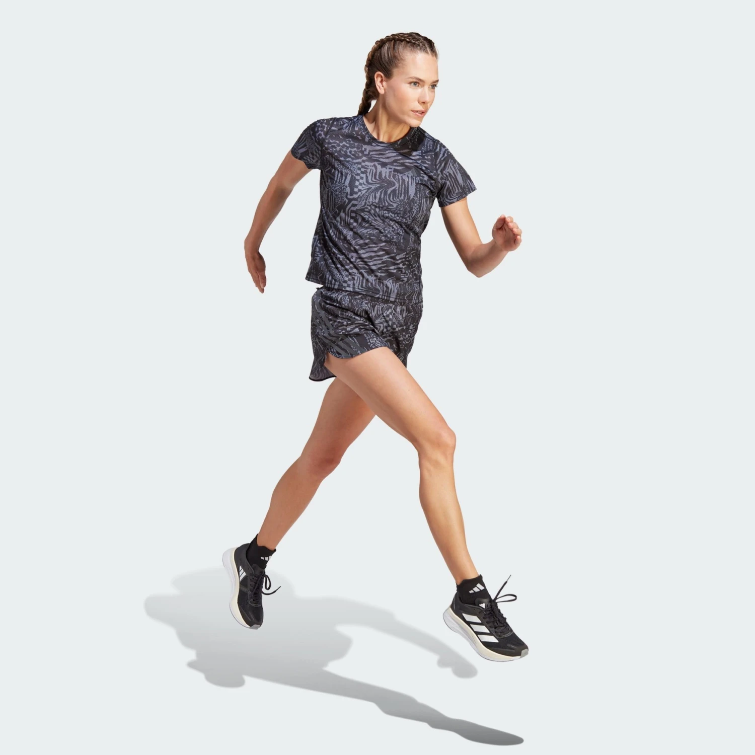 Adidas Run Icons 3 Bar Logo Allover Print 4 Adidas Run Icons 3 Bar Logo Allover Print â Image 2