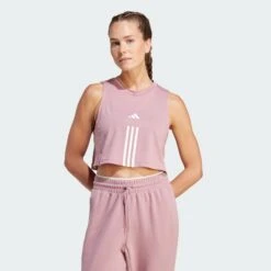 Adidas Train Essentials 3-Stripes Crop Tank -Adidas 317990924631 01