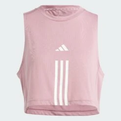 Adidas Train Essentials 3-Stripes Crop Tank -Adidas 317990924631 05