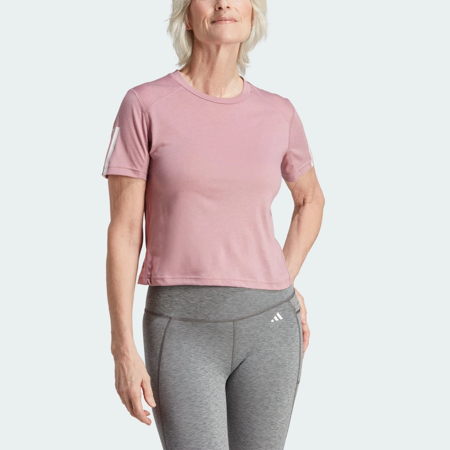 Adidas Train Essentials 3-Stripes Crop 4 Adidas Train Essentials 3-Stripes Crop – Image 2