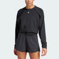Adidas Power Aeroready Crop Cover-up -Adidas 317991007680 04