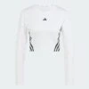 Adidas Aeroready Hyperglam Crop Long-sleeve -Adidas 317991044610 05