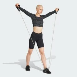 Adidas Trainicons Training Jacquard Crop -Adidas 317991134970 02