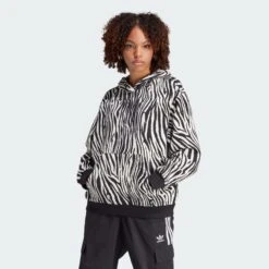 Adidas Allover Zebra Animal Print Essentials -Adidas 317991180810