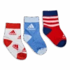Adidas Kids Mid Ankle 3 Pack 2 Adidas Kids Mid Ankle 3 Pack -Adidas 319221106020 02