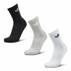 Adidas Solid Crew 3 Pack
